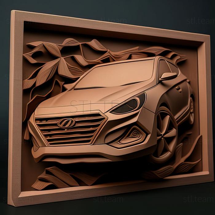 3D модель Hyundai i40 (STL)